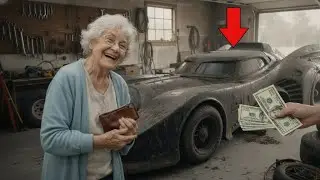 I Found a Batmobile for 1000$ Then Restored It   From Wrecked to Legendary | ASMR ParT 1