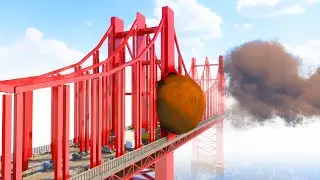 Meteors vs Physics Bridge | Teardown