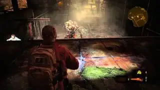 Resident Evil Revelations 2: Ep 3 Judgement - Uroborus (Tenticle Creature) 1st Bossfight Sequence