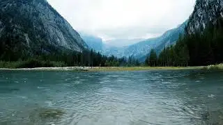 Relax with this Hidden Alpine Lake in the Rain