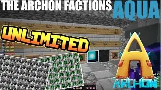 HOW TO GET UNLIMITED BEDROCK AND CEGGS! Archon Factions AQUA - Ep 53
