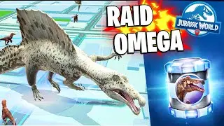 SPINOSAURUS AEGYPTIACUS ⚡ RAID OMEGA | Jurassic World Alive