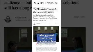 The Moderates Taking on the Masculinity Crisis