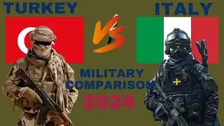 Turkey vs Italy Military Power Comparison 2024 | Italy vs Turkey military power 2024