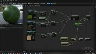 UE 5. 03 - Дополнительные слои данных в материале ландшафта. Landscape Data Layers.