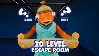 30 Level Escape Room (7032-9214-1570) [Walkthrough] Fortnite Creative/ UEFN