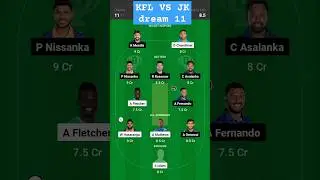KFL VS JK dream 11 team 🙃🙃LPL~2024