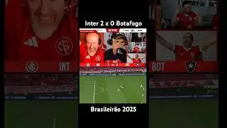 Inter 2 x 0 Botafogo segundo gol do Inter Baldasso Reage #torcedorcolorado #internacional #futebol