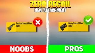 🔥New ZERO RECOIL Attachment ( Heavy Stock ) Tactical Stock vs Heavy Stock Which One Is Better Guide