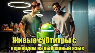 Live subtitles with translation into your chosen language (Live Captions by Google)