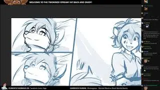 Twokinds 2019.11.06 Page/Sketch/Color Stream