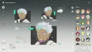 Blue Protocol Star Resonance Character Creation Male