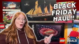 Black Friday Lego Haul! Amazon Deals, double points, 2x Points
