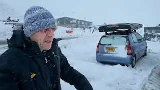 They Abandoned The Glenshee Mountain Due To The Storm But I Decided To Stay 