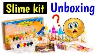 Unboxing and Testing 3 Slime kit Which I Bought from amazon India 