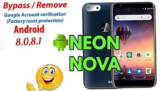 NEON NOVA bypass google account frp  on NEON SMART Kicka 4 android phone
