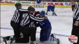 Colton Orr Vs Matt Carkner Dec 14 09 [HD]