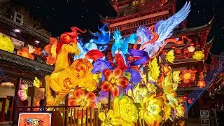 Live: 2026 Shanghai's Yuyuan Garden Lantern Festival kicks off with a fresh look