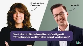 Aktuelle Entwicklungen zur Scheinselbstst&auml;ndkeit | Anwalt Robert Gollwitzer im freelancermap MapTalk