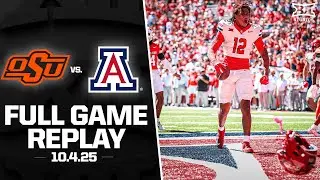 Oklahoma State vs. Arizona Football Full Game Replay (10.4.25) | 2025 Big 12 Football