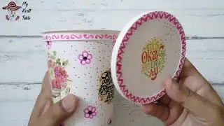 Old container recycling ideas | Best out of waste for School Project | Summer Camp Activity for Kids