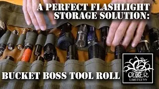 A Perfect Flashlight Storage Solution: Bucket Boss Tool Roll