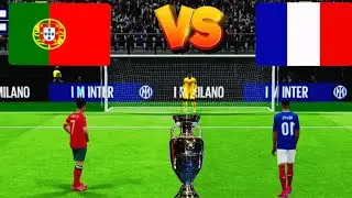 efootball Euro Cup 2025 Portugal vs France mobile plenty cake 🇵🇹  v  🇨🇵 ( 4 - 2 ) 