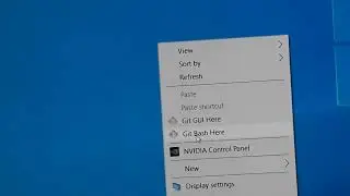 git bash from desktop - shortcut