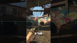 Overpass Heaven Smoke from Outside of Monster - CS2 Utility Guide #CS2 #CSGO
