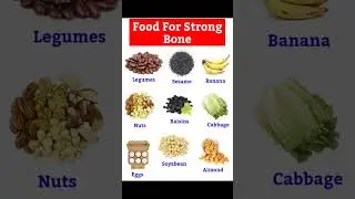 Food for Strong 🦴#youtubeshorts #health #students #human #