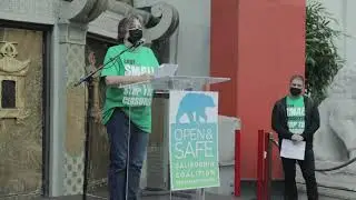 Save Small Business Protest March - Genevieve Morrill, President/CEO - WeHo Chamber of Commerce