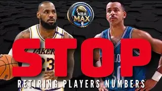 Hot Take: Retiring NBA Jersey Numbers Is a Soft Move 🤐 | NBA MAX 📱