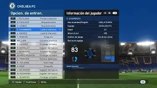 PES 17 - Chelsea - Mi plantilla ideal y Tácticas y Formaciones