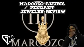 Marcozo Ancient Egyptian God Anubis Pendant 🐶