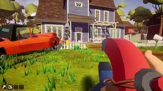 AKT 1 hello neighbor z FOXYM PART 3 ( #9 ODCINEK )