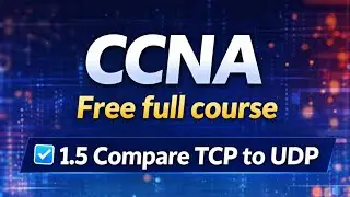 CCNA 200-301, Free full course, TCP and UDP 