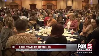 New teachers welcomed to Clark County School District