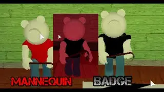 How to get easy mannequin badge on infecteddeveloper's piggy rp | ROBLOX