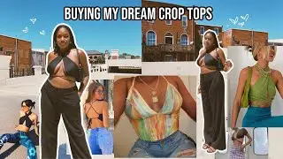 Buying all the crop tops of my dreams * Plus size*