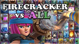 Firecracker GAMEPLAY vs ALL CARDS (Optimal Placements and Interactions) | THE KING ACTIVATOR 🍊