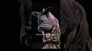 Top 10 Badass Dinosaur Name Meanings #dinosaur #prehistoric #dinosaurnames #aura