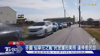 怎麼拍都美! 二林90公頃雪白蕎麥花盛開｜TVBS新聞 @TVBSNEWS02