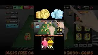 DLS25 FREE 90000+ Coins and 3000+ Gems
