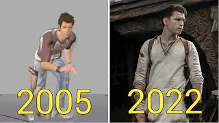 Evolution of Uncharted Game 2005-2022
