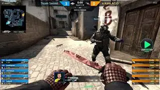 (RU) x-kom AGO vs Team Secret | LOOT.BET/CS Season 6 | map 2 | by @Toll_tv & @Mr_Zais