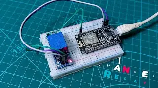 3 Min Trick To Control 1 Channel Relay With ESP8266 NodeMCU❓