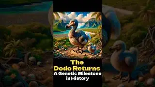 The Dodo Returns 🦤 A Genetic Milestone in History #shorts