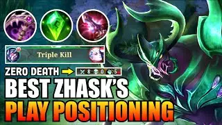 KILL ME IF YOU CAN!!😛 GAMEPLAY ZHASK TOP 1 GLOBAL 2022 BEST BUILD TERSAKIT TUTORIAL | ZHASK MLBB