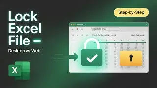 How to Password Protect an Excel File (Desktop & Web) | Step-by-Step Guide