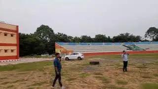 Beautiful Stadium at Angul constructed by NBCC India Ltd